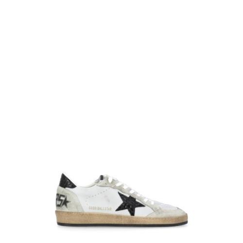 Golden Goose Vintage Grå Lädersneakers Multicolor, Herr