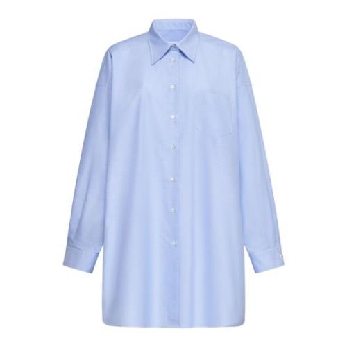 Maison Margiela Blå Skjortor för Män Blue, Dam