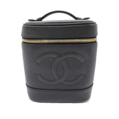 Chanel Vintage Pre-owned Laeder handvskor Black, Dam