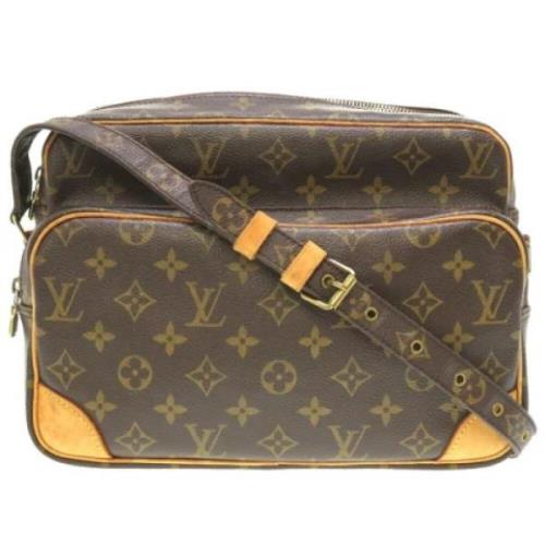 Louis Vuitton Vintage Pre-owned Canvas louis-vuitton-vskor Brown, Dam