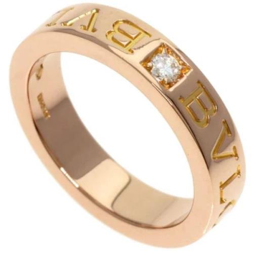 Bvlgari Vintage Pre-owned Roseguld ringar Pink, Dam