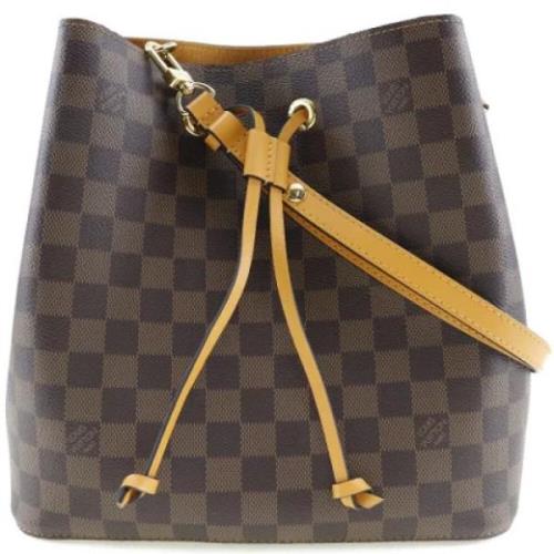 Louis Vuitton Vintage Pre-owned Canvas louis-vuitton-vskor Brown, Dam