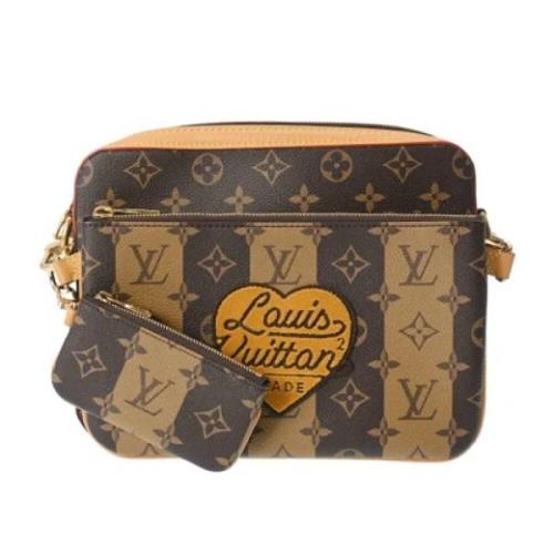 Louis Vuitton Vintage Pre-owned Canvas louis-vuitton-vskor Brown, Dam