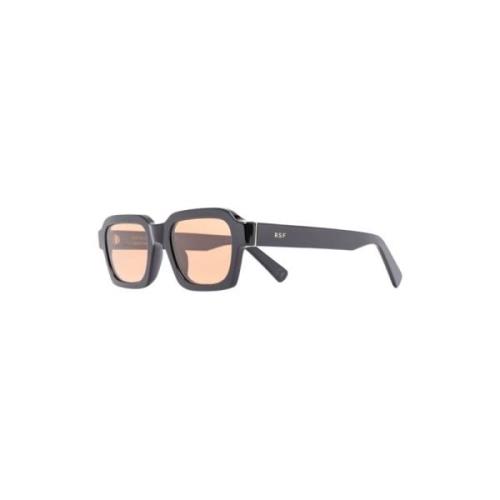 Retrosuperfuture Klassiska svarta solglasögon för dagligt bruk Black, ...
