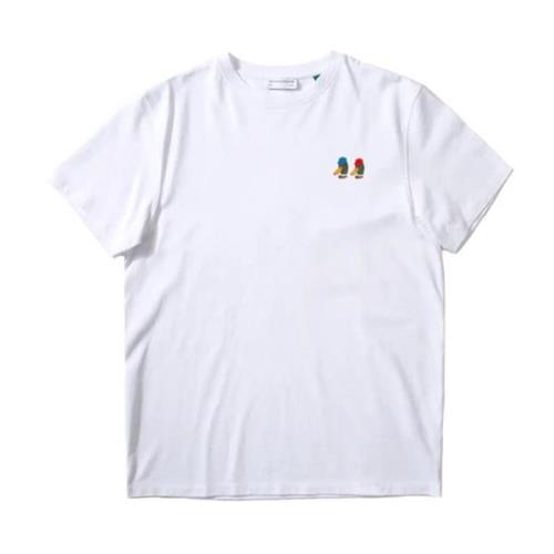 Edmmond Studios Speciell Duck Stil T-shirt White, Herr