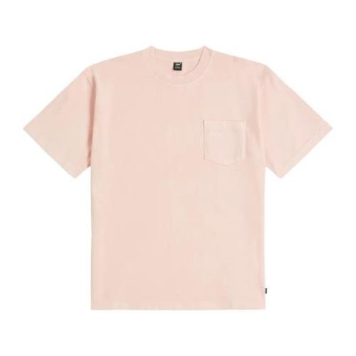 Patta Grundläggande Ficka T-shirt Pink, Herr