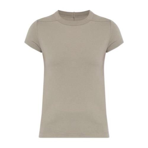 Rick Owens T-shirt Level T Beige, Dam