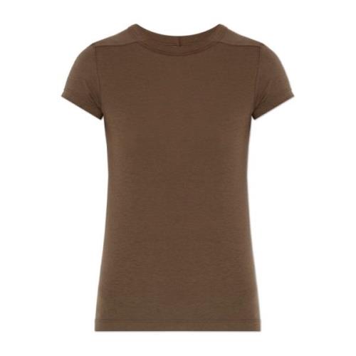 Rick Owens T-shirt `Level T` Brown, Dam