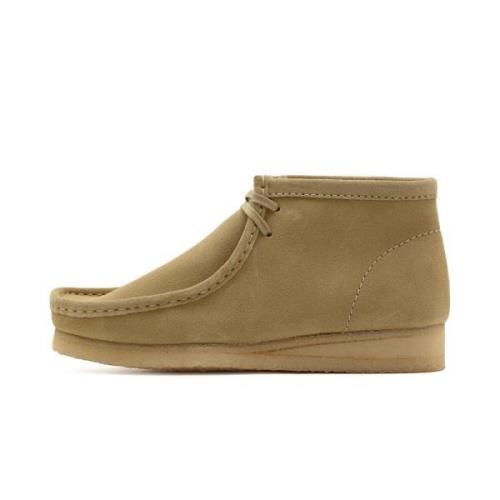 Clarks Wallabee Boot Beige, Herr