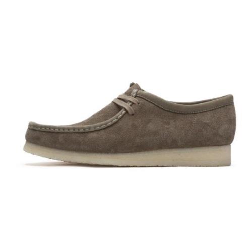 Clarks Laced Shoes Beige, Herr