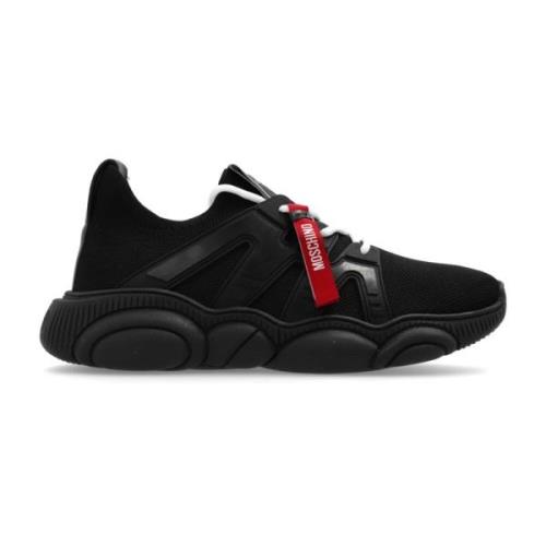 Moschino Sneakers med logotyp Black, Herr