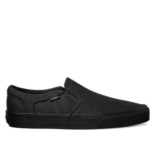 Vans Svarta Canvas Sneakers Black, Herr