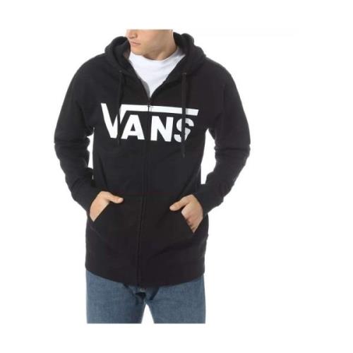 Vans Klassisk Zip Hoodie Black, Herr