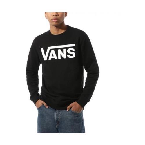 Vans Klisk Crew Svart/Vit Sweatshirt Black, Herr