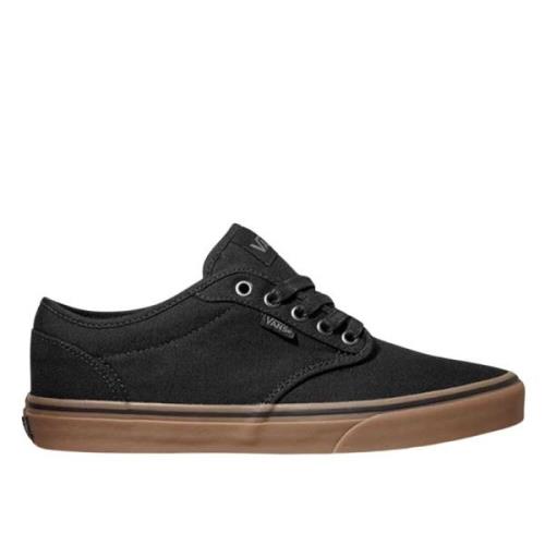 Vans Svart/Gummi Canvas Sneakers Black, Herr