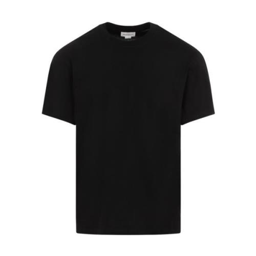 Alexander McQueen Svart T-shirt 0548 Black, Herr