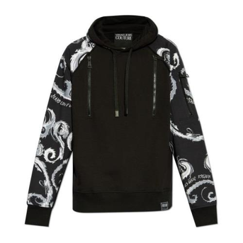 Versace Jeans Couture Hoodie Black, Herr