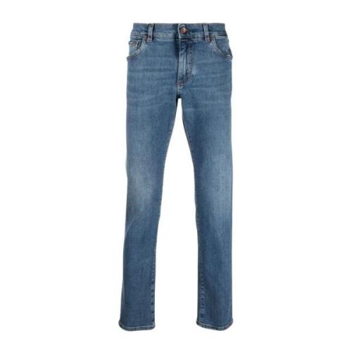 Dolce & Gabbana Blå Straight Leg Jeans Variant Abbinata Blue, Herr