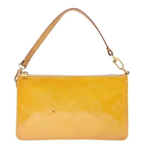 Louis Vuitton Vintage Pre-owned Laeder louis-vuitton-vskor Yellow, Dam