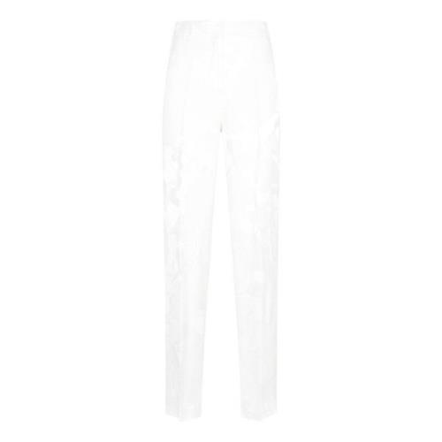 Dries Van Noten Vit ullbyxor regelbunden passform White, Dam