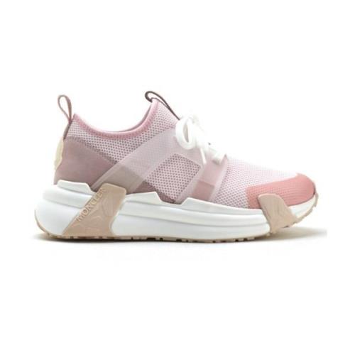 Moncler Snygga Sneakers för vardagsbruk Pink, Dam