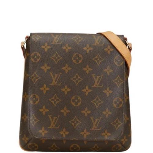 Louis Vuitton Vintage Pre-owned Canvas louis-vuitton-vskor Brown, Dam