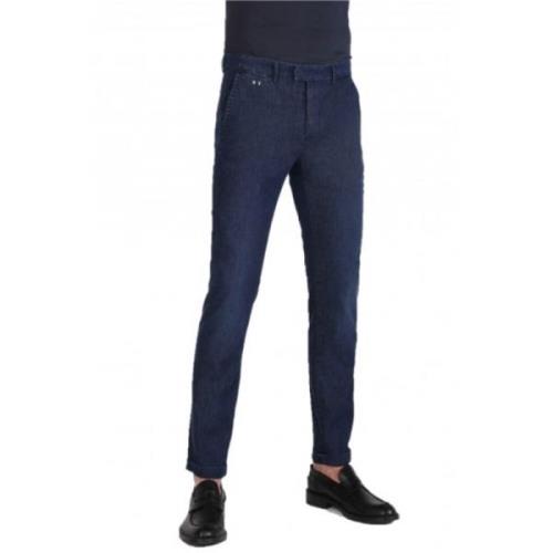 Tramarossa Platt Design Chino Jeans Blå Bomull Blue, Herr