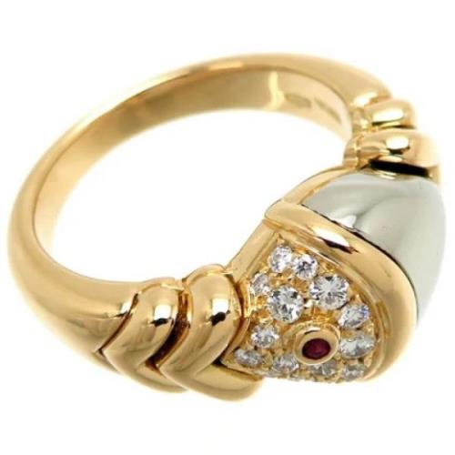 Bvlgari Vintage Pre-owned Guld ringar Yellow, Dam