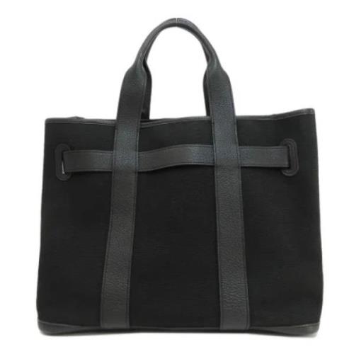 Hermès Vintage Pre-owned Tyg totevskor Black, Dam