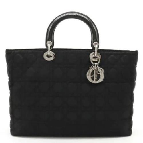 Dior Vintage Pre-owned Tyg dior-vskor Black, Dam