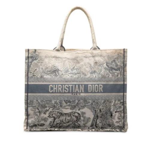Dior Vintage Pre-owned Tyg dior-vskor Gray, Dam