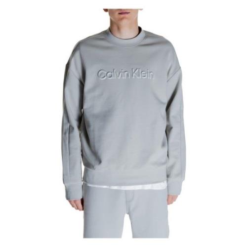 Calvin Klein Präglad Logosweatshirt Kollektion Bomull Polyester Elasta...