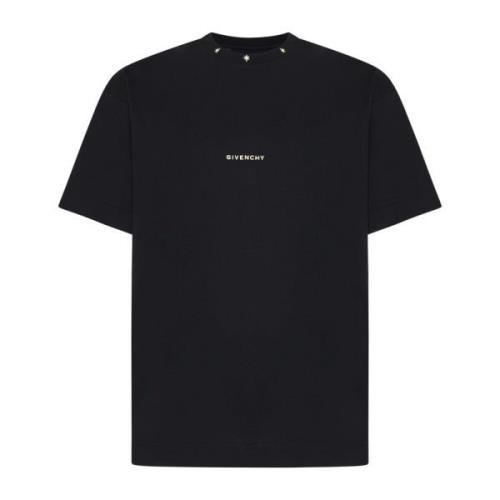 Givenchy Svarta T-shirts och Polos Black, Herr