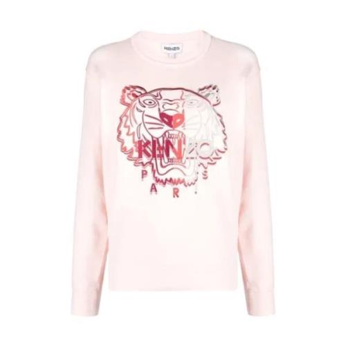 Kenzo Stilren Sweatshirt för Män Pink, Dam