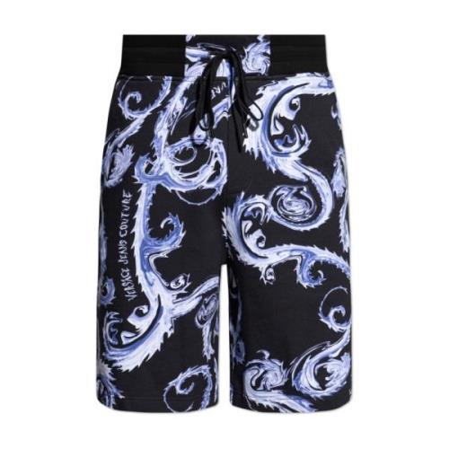 Versace Jeans Couture Shorts med mönster Multicolor, Herr