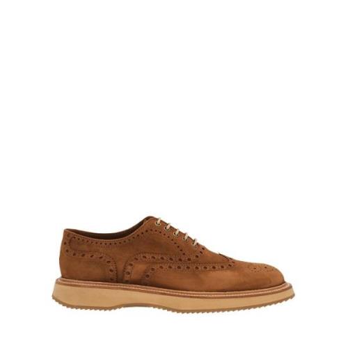 Lottusse Brun Kalvskinn Harbor Oxford Brogue Skor Oxford Pala Vega Tra...