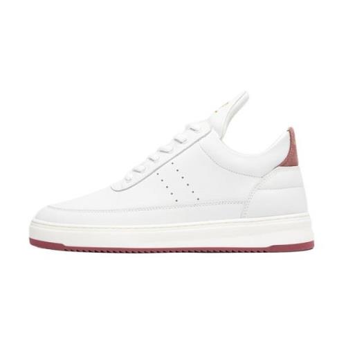 Filling Pieces Låg Top Bianco Brownrose White, Dam