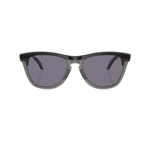 Oakley Matt Svart Fyrkantiga Solglasögon UV-Skyddande Black, Unisex