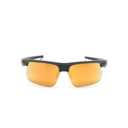 Oakley Gula Spegelglasögon Rektangulärt Ram Yellow, Unisex