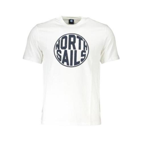 North Sails Tryckt Logot-shirt White, Herr