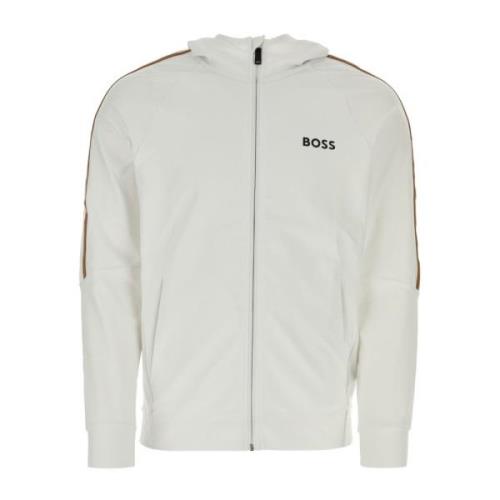 Boss Stilren Sweatshirt White, Herr