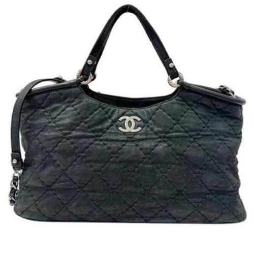 Chanel Vintage Pre-owned Laeder axelremsvskor Black, Dam