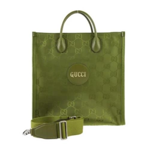 Gucci Vintage Pre-owned Tyg gucci-vskor Green, Dam