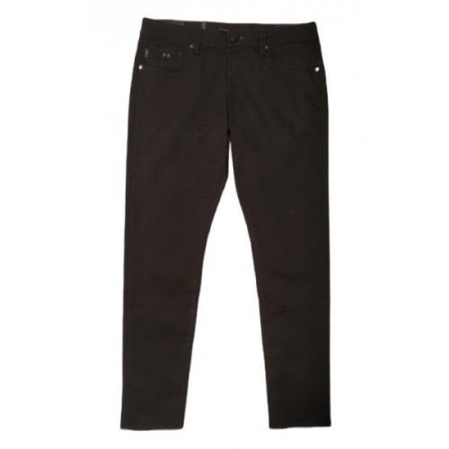 Tramarossa Super Stretch Jeans med Classic Edition Letters Black, Herr