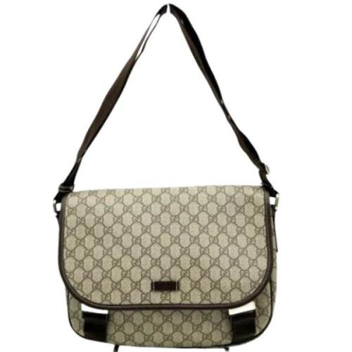 Gucci Vintage Pre-owned Tyg gucci-vskor Beige, Dam