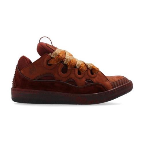 Lanvin ‘Curb’ Sneakers Brown, Herr