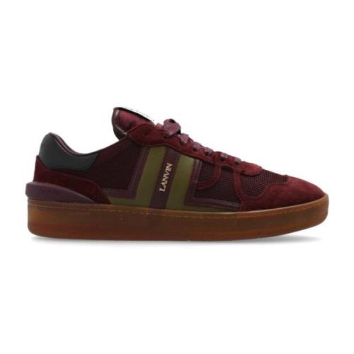 Lanvin Clay Sneakers Red, Dam