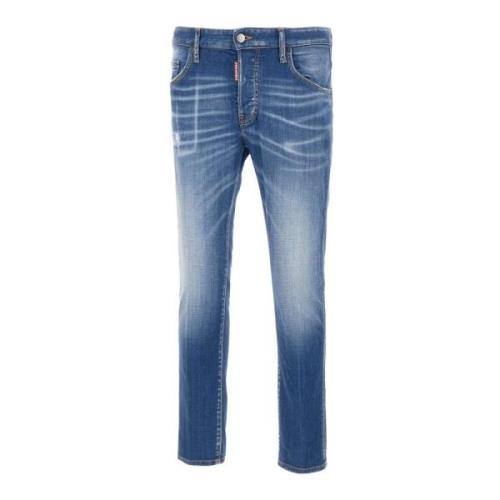 Dsquared2 Snygga Jeans för Män Blue, Herr