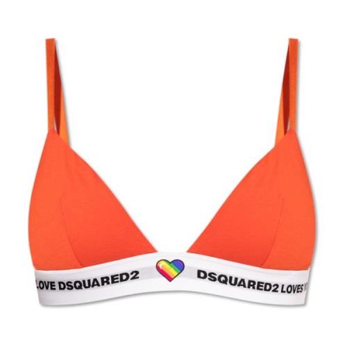 Dsquared2 Bh med logotyp Red, Dam