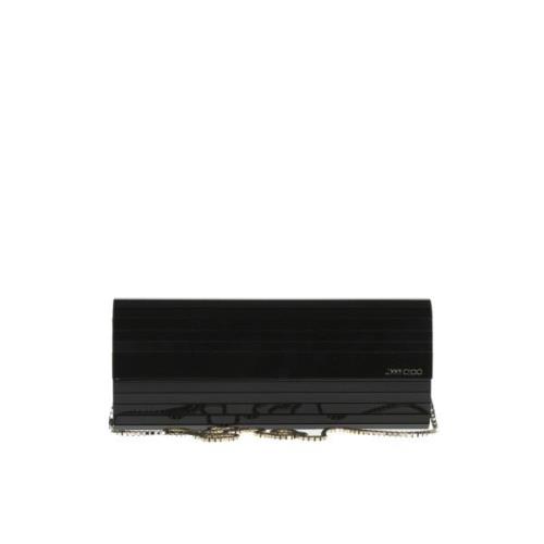 Jimmy Choo Akryl Sweetie Clutch Black, Dam